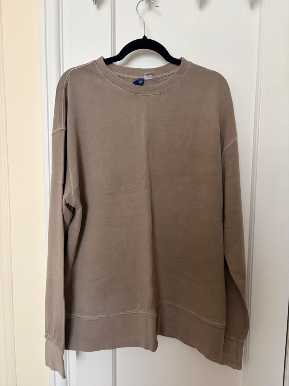 H&M Taupe Brown Crewneck Sweatshirt